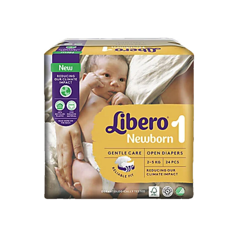 LIBERO NEWBORN, 1.izmērs, 2-5kg, 24gb