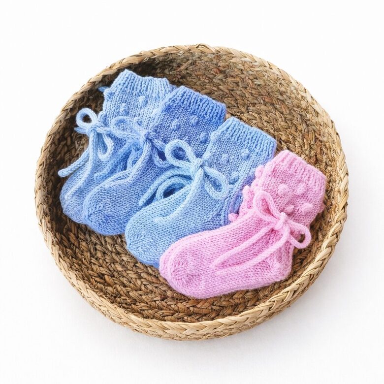 Merino vilnas zeķes bērniem BUMBULĪŠI