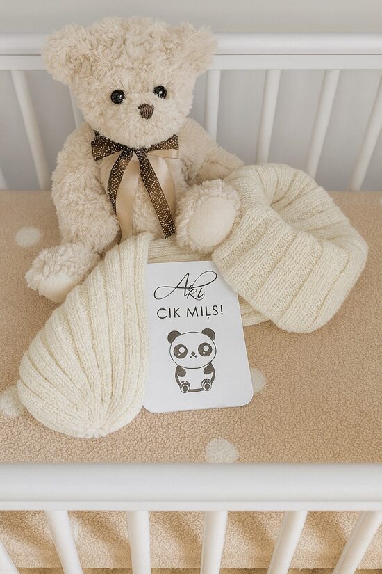 Merino vilnas kokons jaundzimušajam