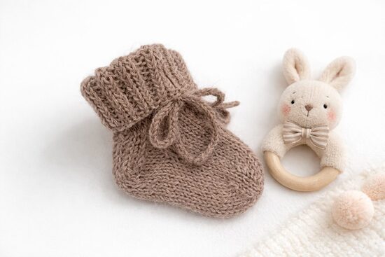 Alpakas vilnas zeķītes