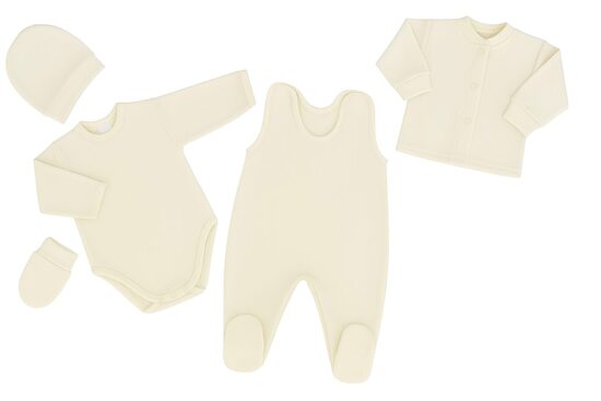 Apģērba komplekts jaundzimušajam, 5-daļīgs
